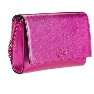 NEW Kate Spade Metallic Baja Rose Cross Body